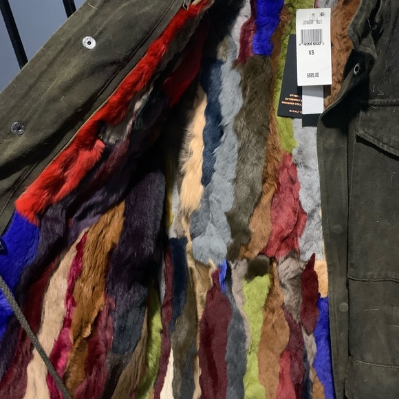 J.military by Jocelyn fur lined hooded vest - Picture 6 of 14